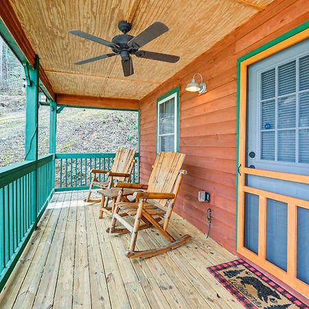 Smoky Mountain Cabin With Camping Area And Fire Pit! Whittier Екстериор снимка