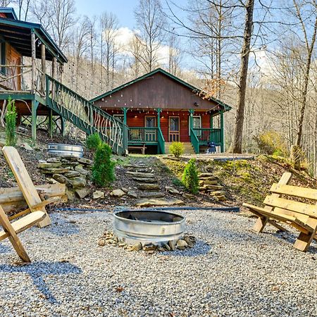 Smoky Mountain Cabin With Camping Area And Fire Pit! Whittier Екстериор снимка