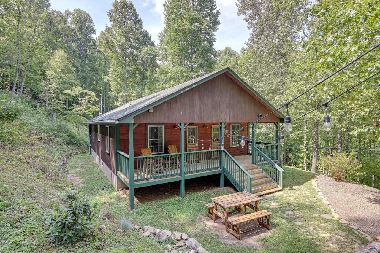 Smoky Mountain Cabin With Camping Area And Fire Pit! Whittier Екстериор снимка
