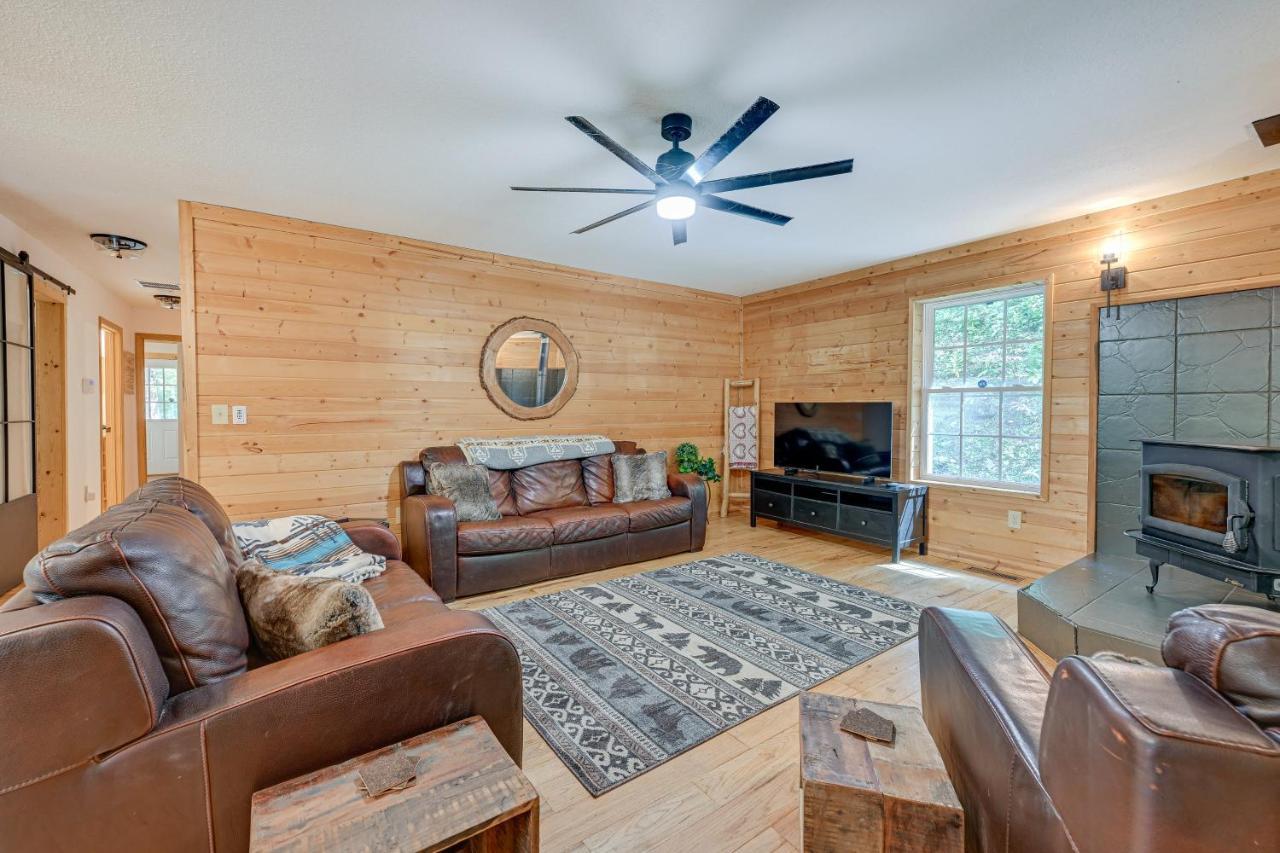 Smoky Mountain Cabin With Camping Area And Fire Pit! Whittier Екстериор снимка