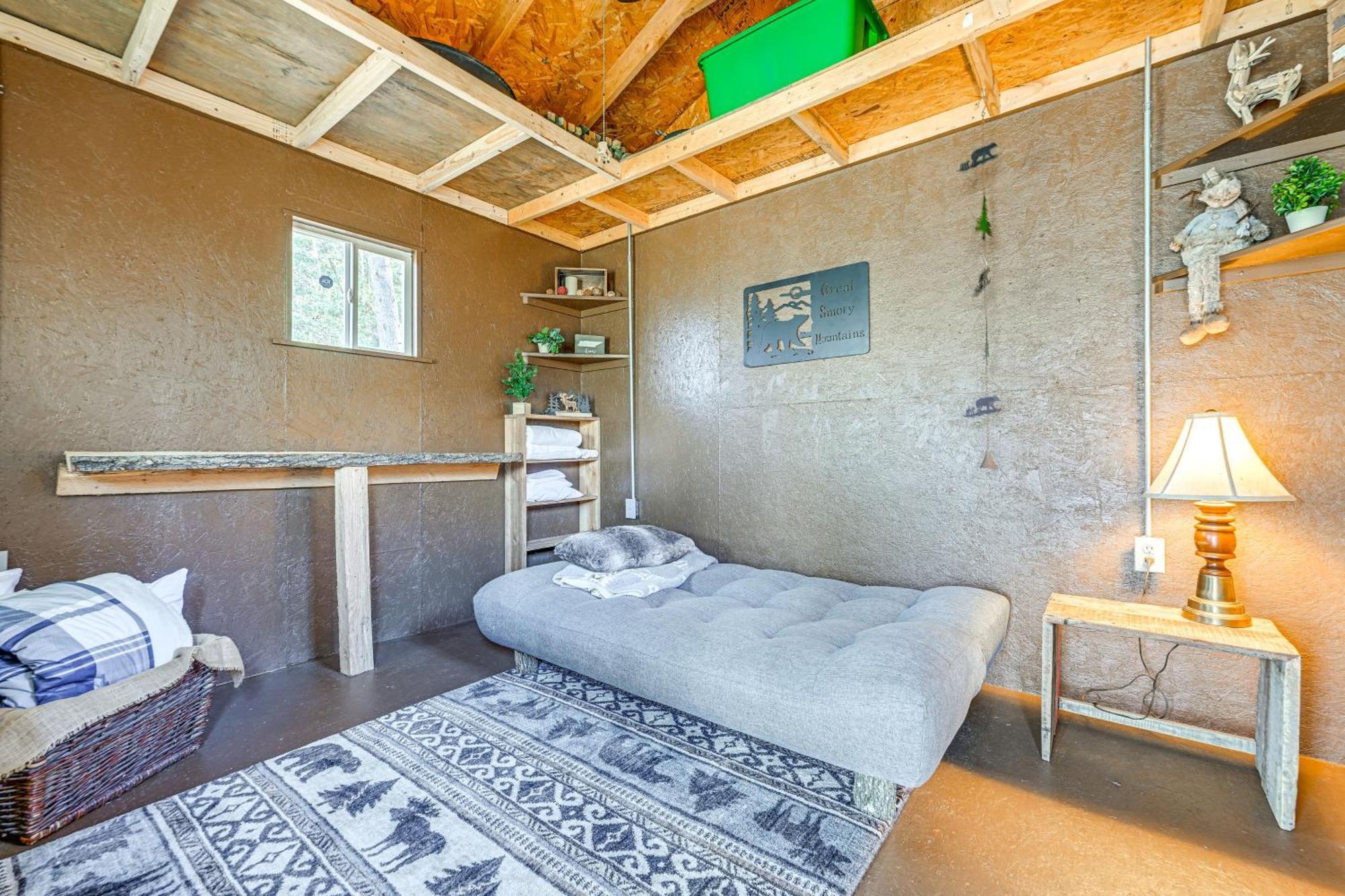 Smoky Mountain Cabin With Camping Area And Fire Pit! Whittier Екстериор снимка