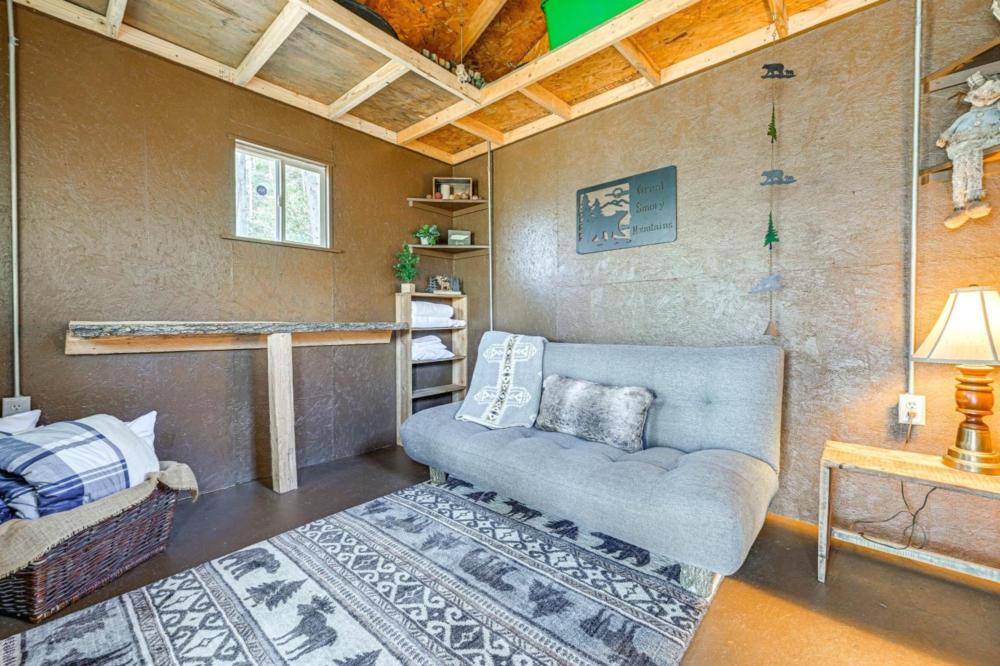 Smoky Mountain Cabin With Camping Area And Fire Pit! Whittier Екстериор снимка