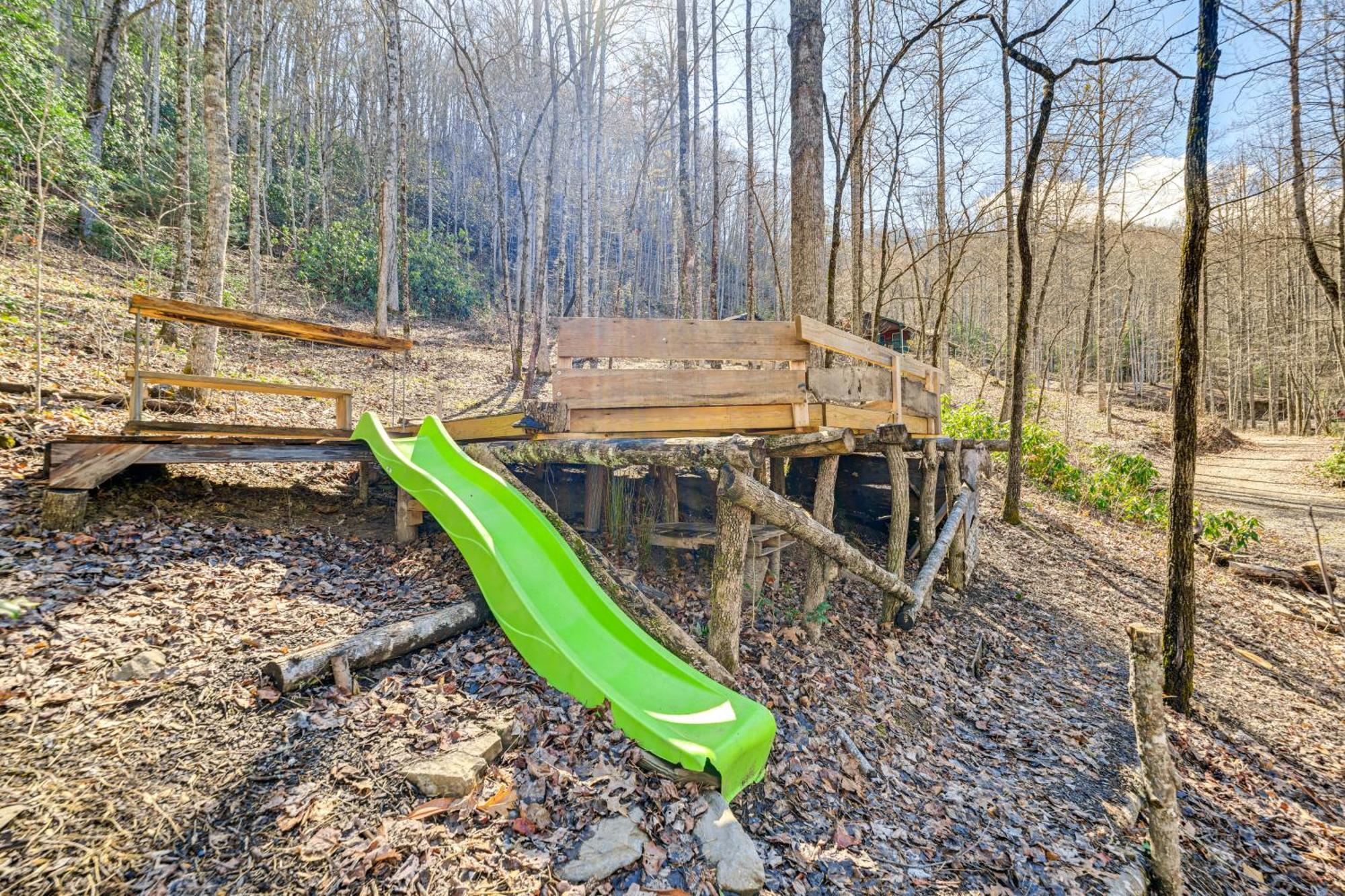 Smoky Mountain Cabin With Camping Area And Fire Pit! Whittier Екстериор снимка