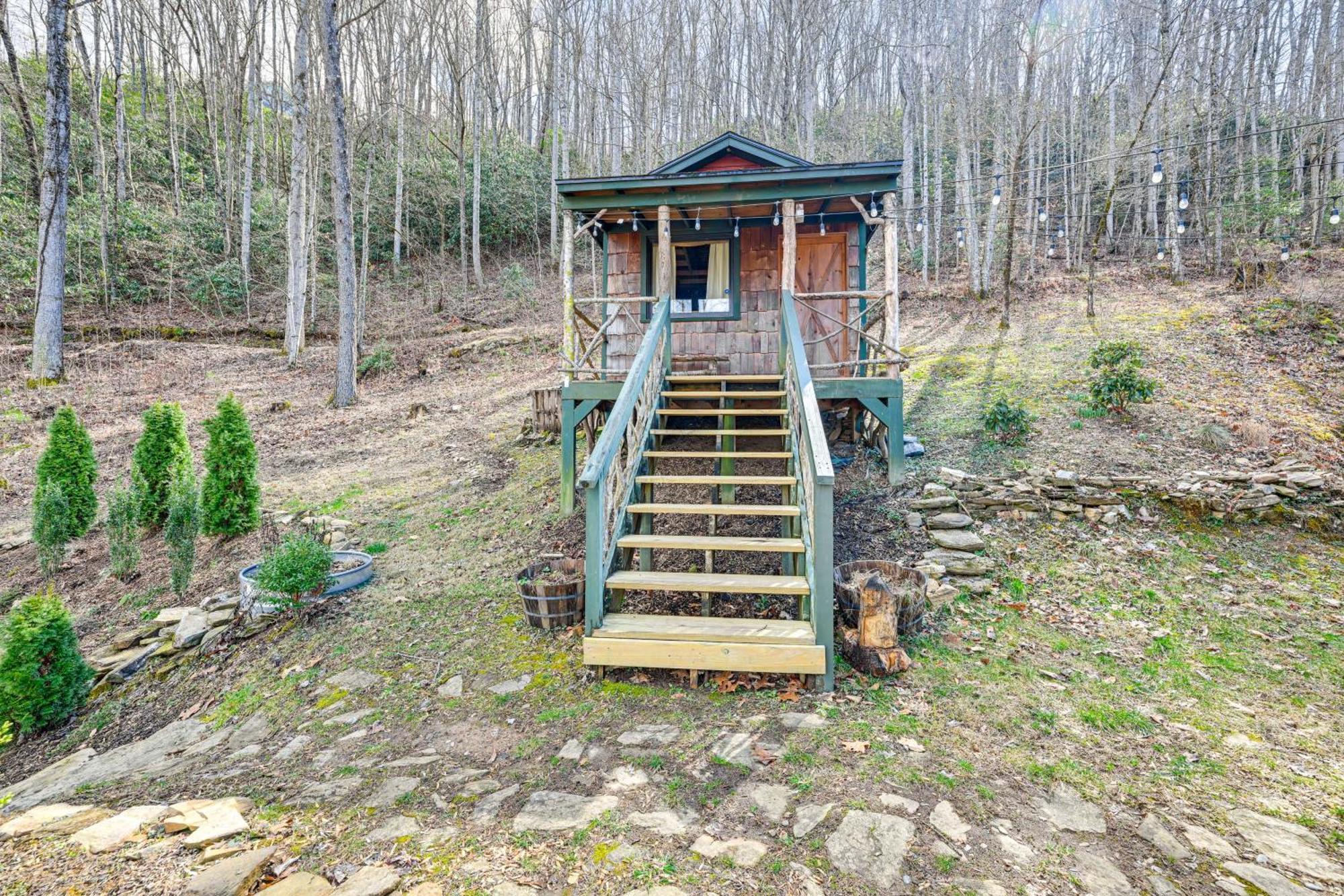 Smoky Mountain Cabin With Camping Area And Fire Pit! Whittier Екстериор снимка